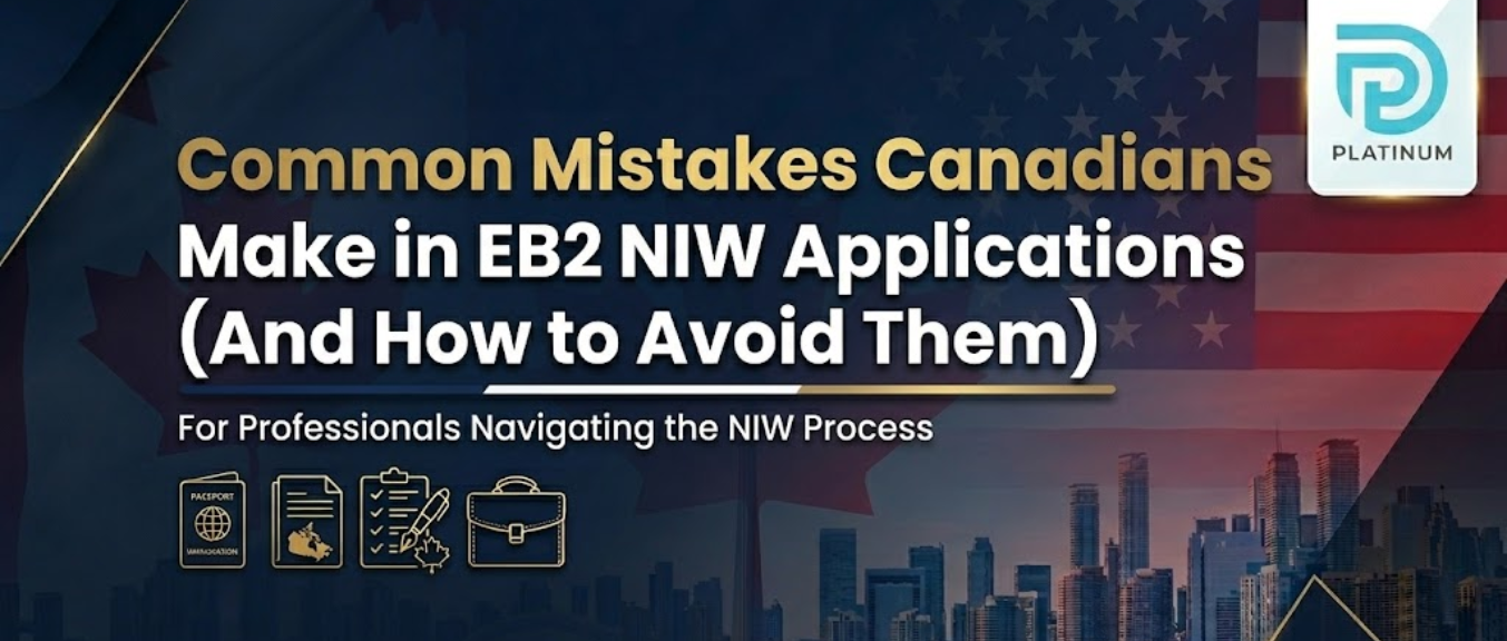 Common Mistakes Canadians Make in EB2 NIW Applications (And How to Avoid Them)
